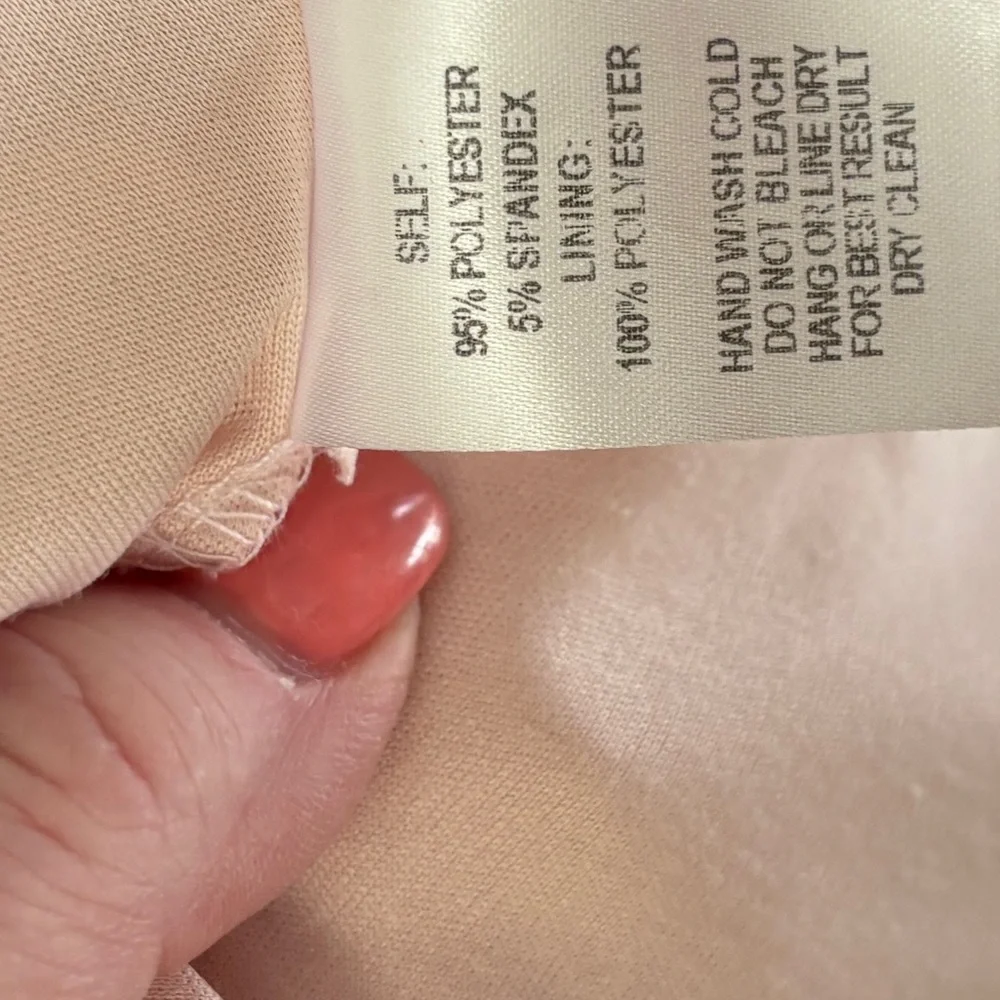 Lulu's Infinite Glory Blush Pink Maxi Dress Women’s Size Medium Style #IDB71970 - Picture 5 of 7